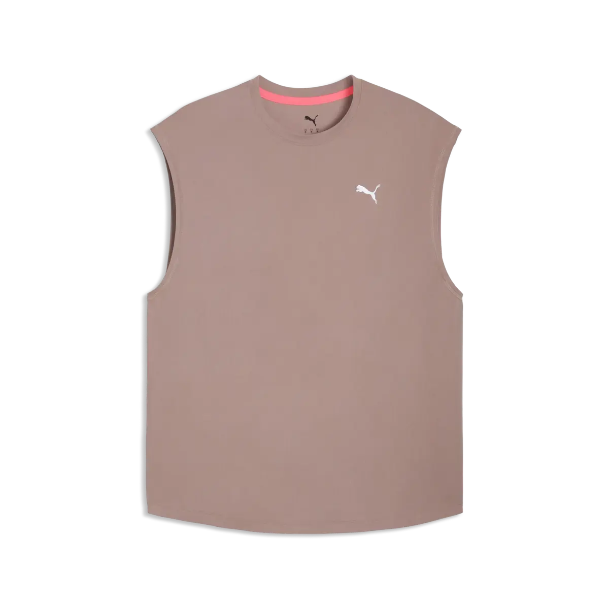PUMA M Run CoolCELL Sleeveless Bej Erkek T-Shirt