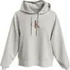 Calvin Klein GRADIENT CK HOODIE Kadın Krem Hoodie
