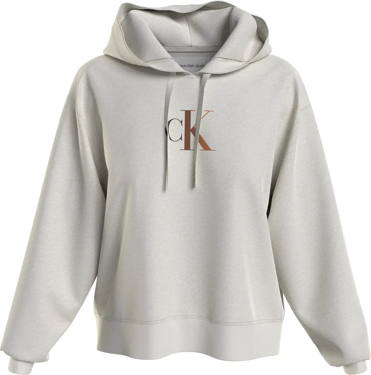 Calvin Klein GRADIENT CK HOODIE Kadın Krem Hoodie