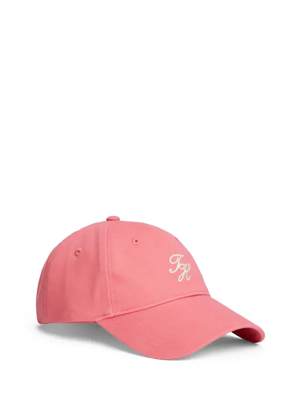 Tommy Hilfiger TH EMBROIDERED CAP, TJH Pembe Kadın Şapka