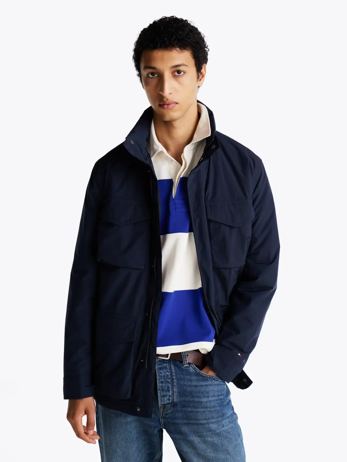 Tommy Hilfiger LW PACKABLE FIELD JA, DW5 Siyah Erkek Mont