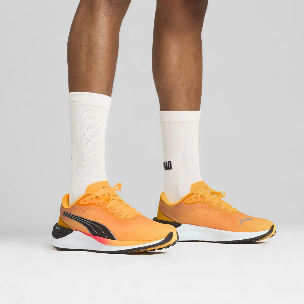 Puma Electrify NITRO  3 Turuncu Erkek Yürüyüş ve Koşu Ayakkabısı