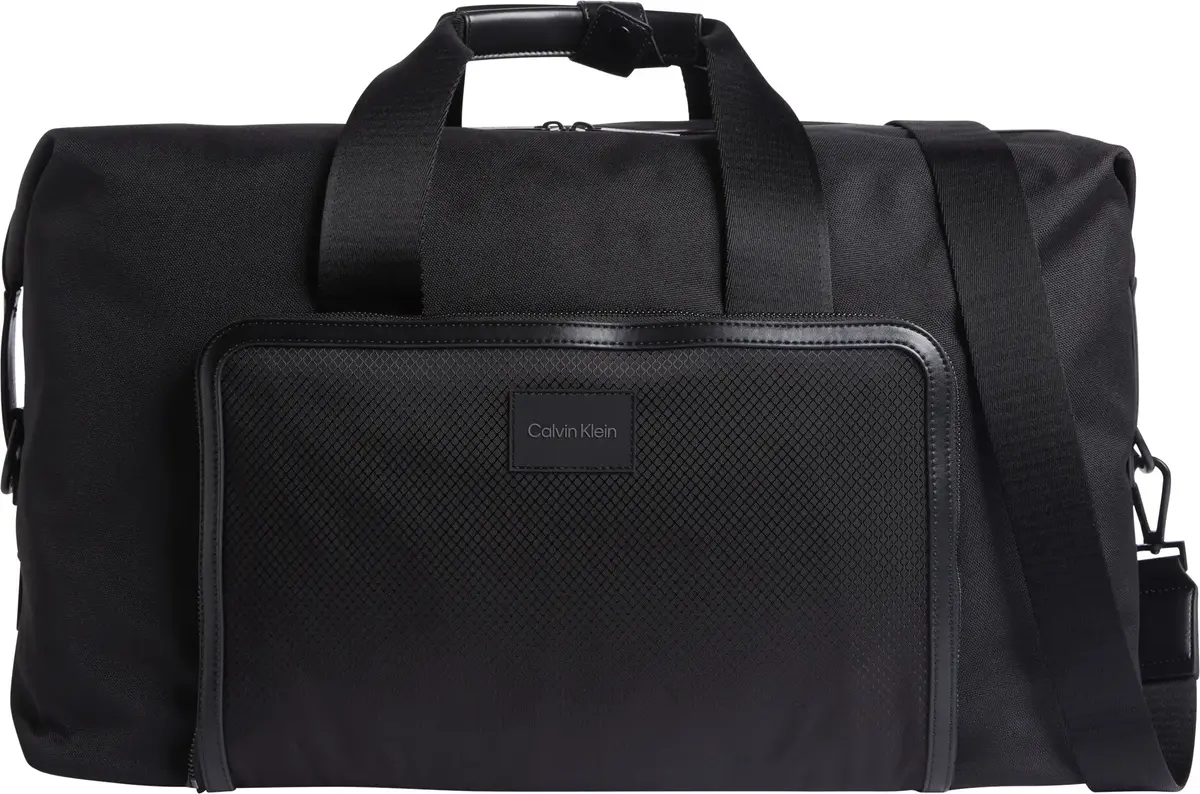 Calvin Klein CK REMOTE WEEKENDER Erkek Siyah Omuz Çanta