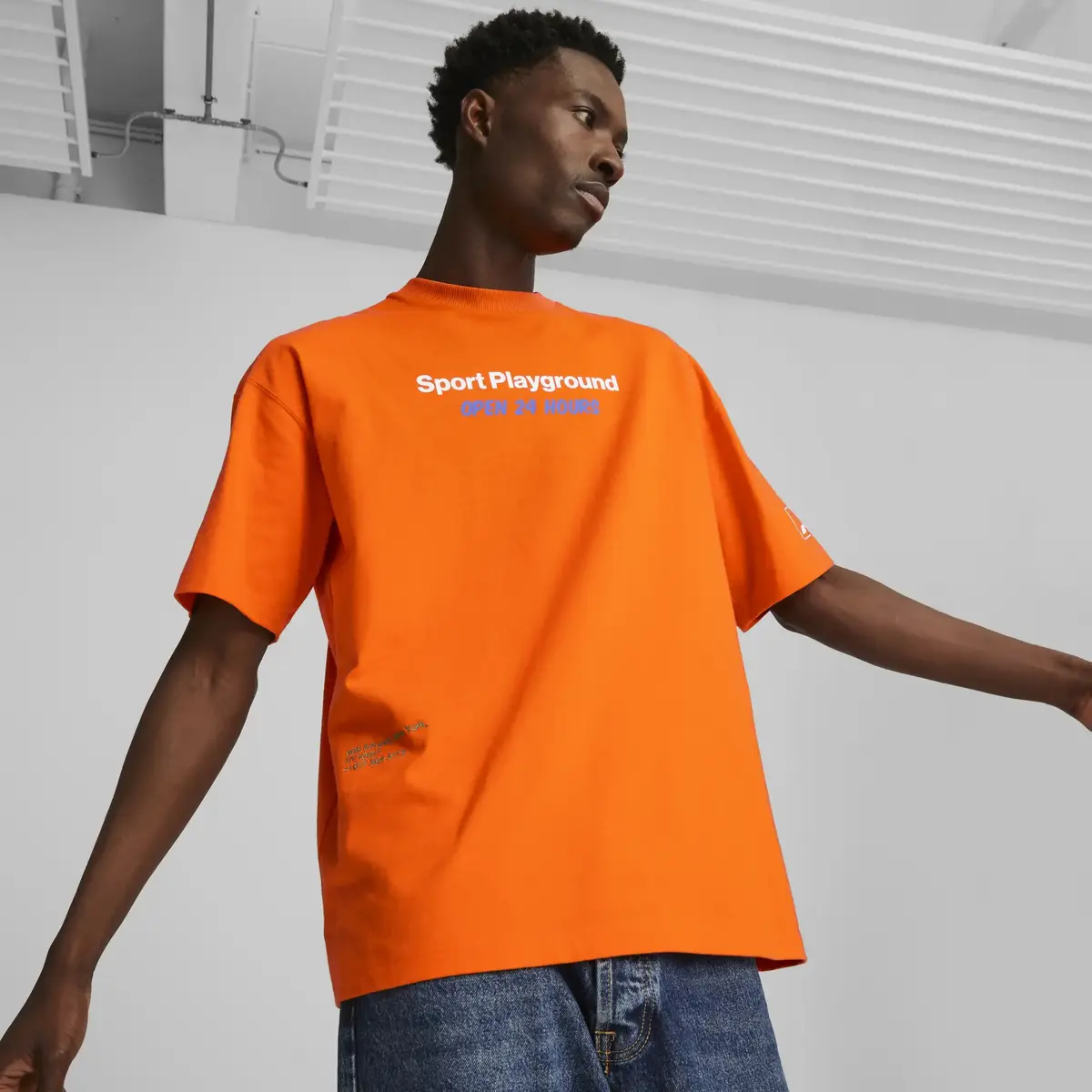 Puma UPTOWN Graphic Tee Turuncu Unisex T-shirt