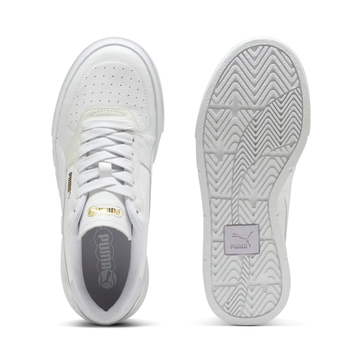 PUMA Cali Court Lth Wns Kadın Beyaz Günlük Sneaker Ayakkabı