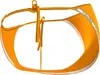 Calvin Klein STRING SIDE TIE BIKI Kadın Turuncu Bikini Altı
