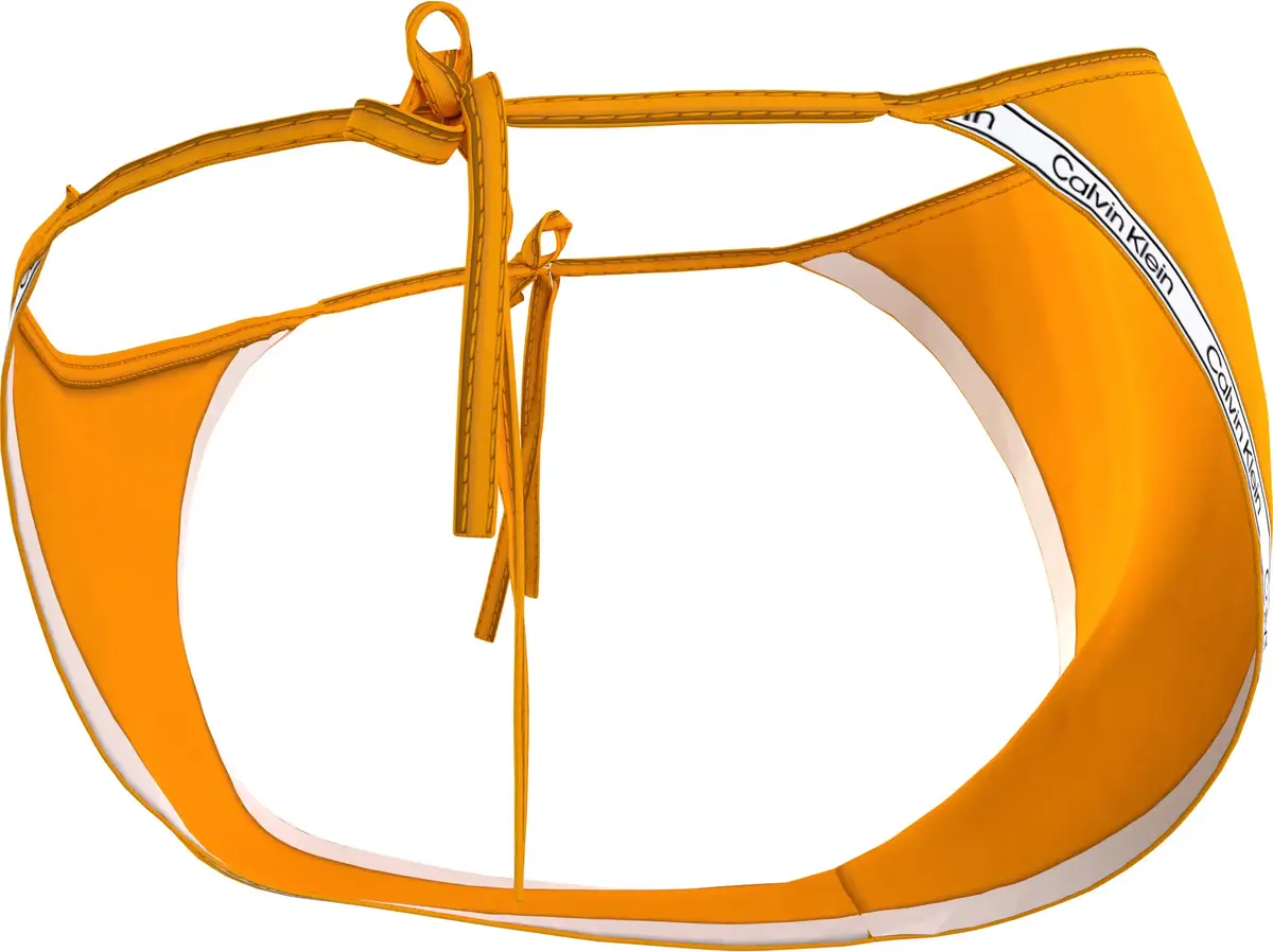Calvin Klein STRING SIDE TIE BIKI Kadın Turuncu Bikini Altı