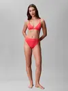 Calvin Klein TRIANGLE Fuşya Üçgen Bikini Üst