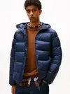 Tommy Hilfiger TJM HOODED LOGO JACK, C1G Lacivert Erkek Şişme Mont