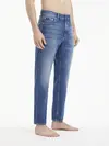 Calvin Klein DAD JEAN Erkek mavi Kot Pantolon