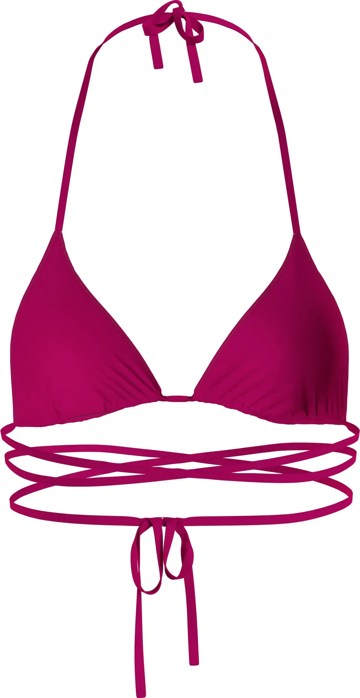 Calvin Klein TRIANGLE-RP Kadın Pembe Bikini Üstü