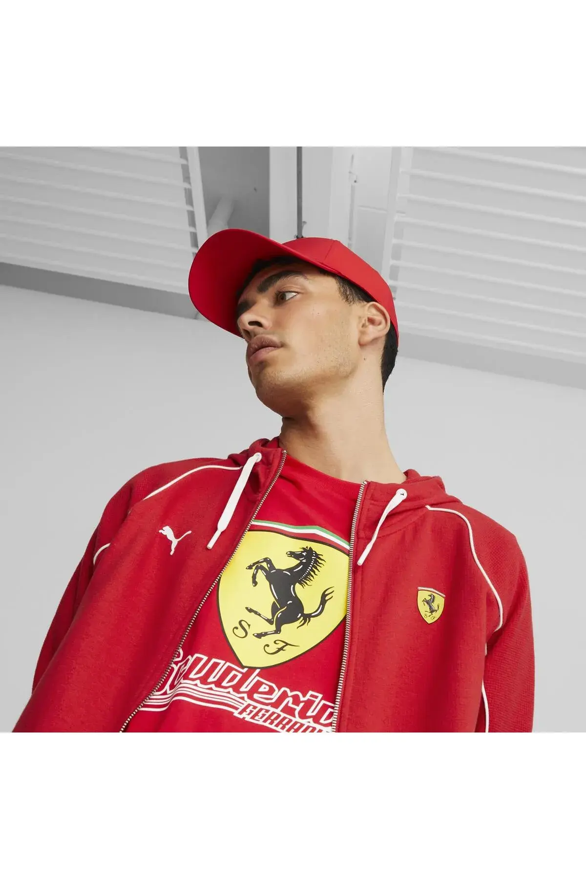 Puma Ferrari SPTWR Style BB Cap Kırmızı Erkek Şapka