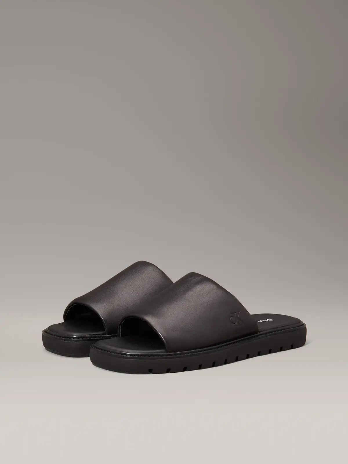 Calvin Klein SQ MOLDED SANDAL SLI, 0GJ Siyah Erkek Terlik
