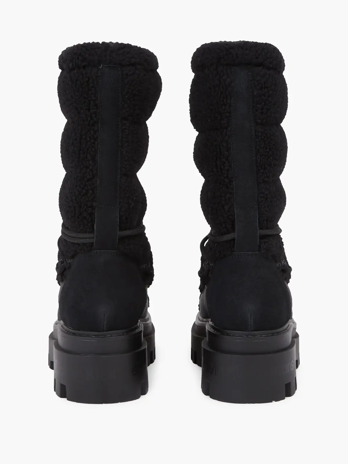 Calvin Klein FLATFORM SNOW BOOT S Kadın Siyah Bot