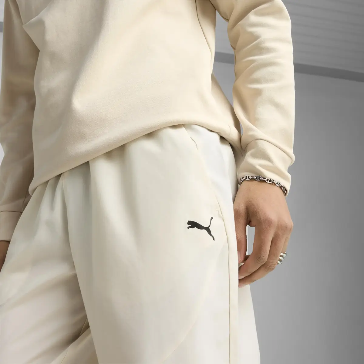 PUMATECH Cargo Woven Pants Bej Erkek Eşofman Altı