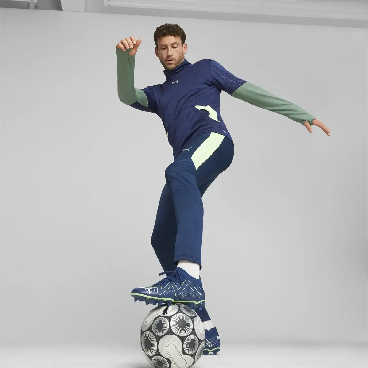 Puma FUTURE MATCH FG/AG Mavi Erkek Krampon