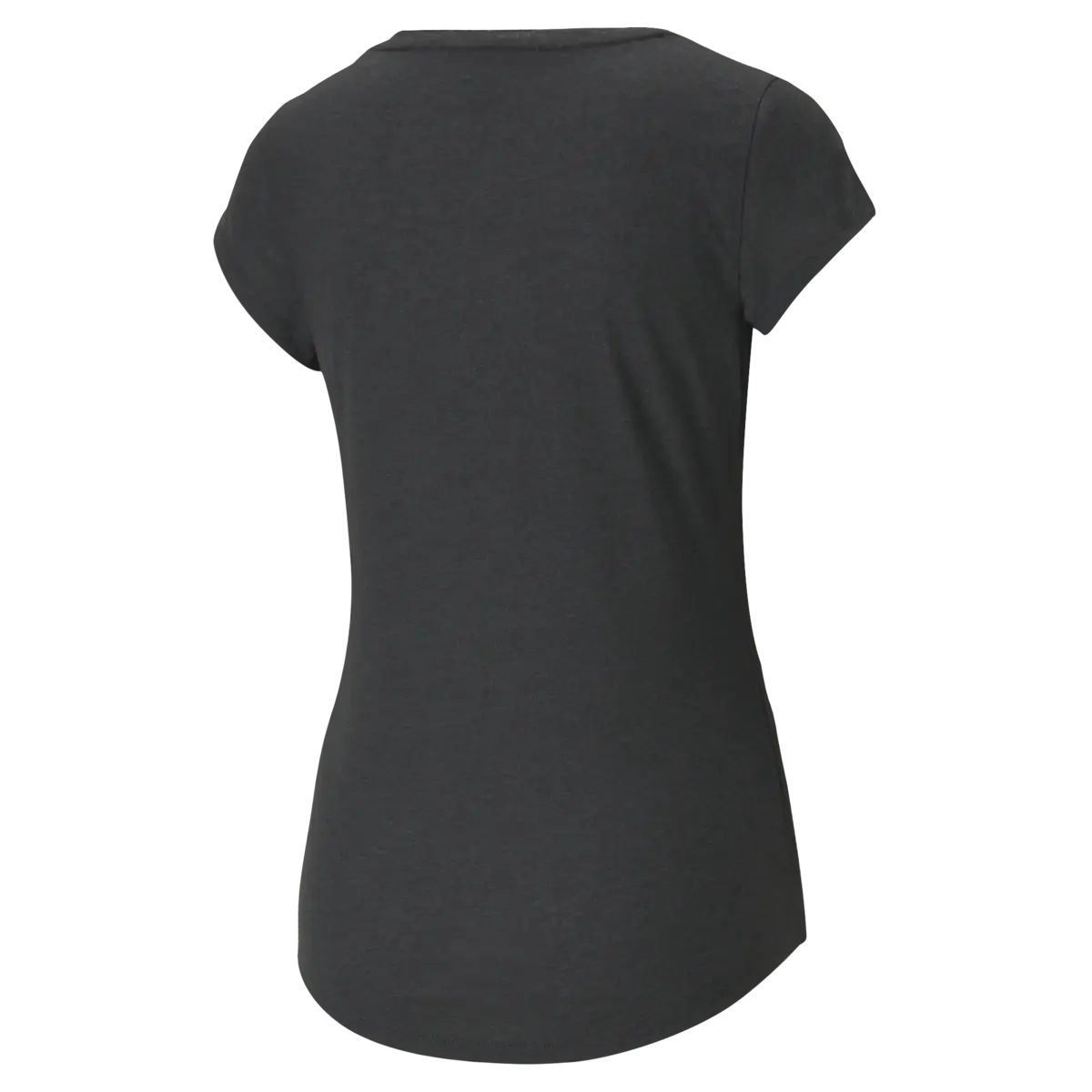 Puma PERFORMANCE HEATHER CAT TEE Gri Kadın T-Shirt & Polo