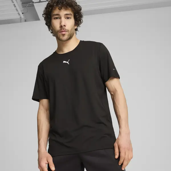 PUMA M CLOUDSPUN SOFT TEE Siyah Erkek T-Shirt
