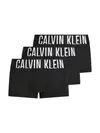 Calvin Klein LOW RISE TRUNK 3PK Siyah Erkek 3lü Boxer Set