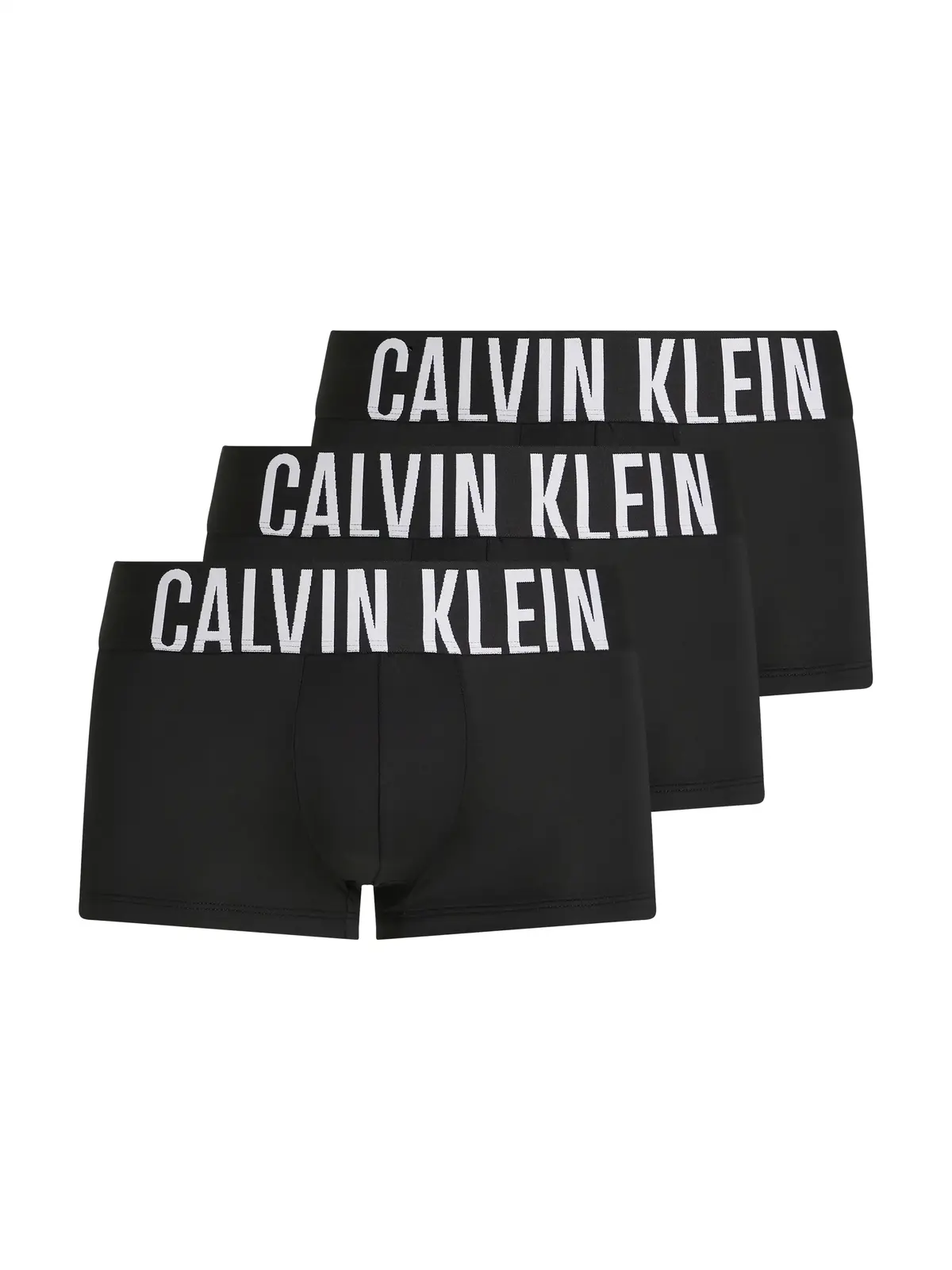 Calvin Klein LOW RISE TRUNK 3PK Siyah Erkek 3lü Boxer Set