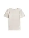 Tommy Hilfiger REG CORP LOGO C-NK S, ADK Krem Kadın T-Shirt