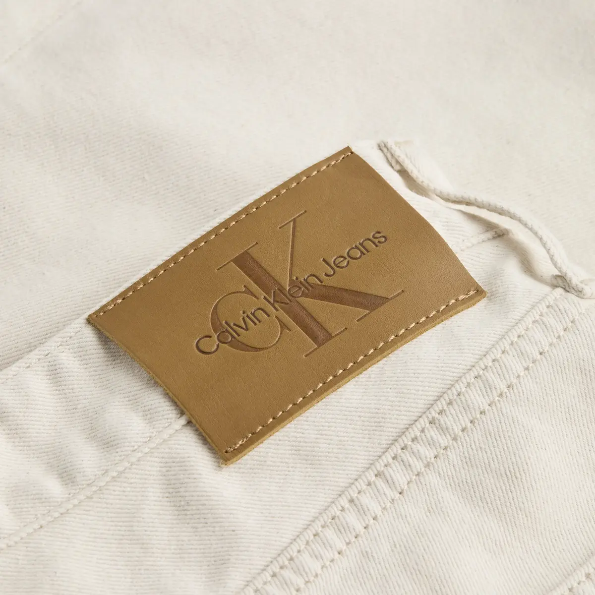 Calvin Klein DAD JEAN, 1AA Krem Erkek Jean Pantolon