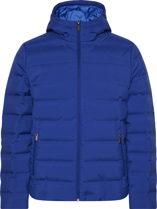 Calvin Klein LS PACKABLE EMBOSSED LOGO QUILTE Mavi Erkek Mont