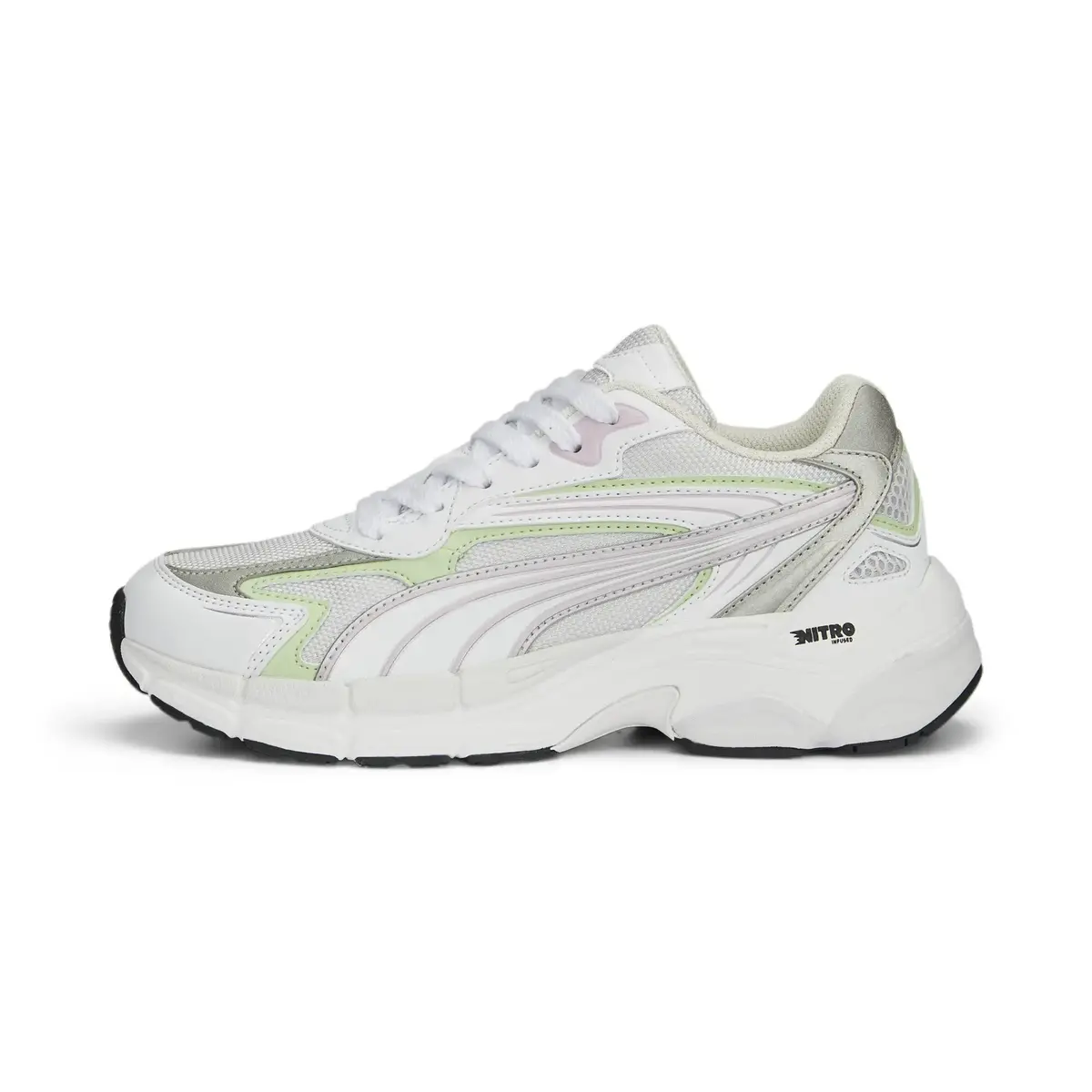 Puma Teveris NITRO Noughties Gri Kadın Günlük Spor Ayakkabı