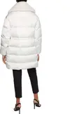 Calvin Klein LUX SATIN PUFFER COA Kadın Krem Şişme Mont