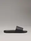 Calvin Klein SLIDE AOP PRINT, 0GJ Siyah Erkek Terlik