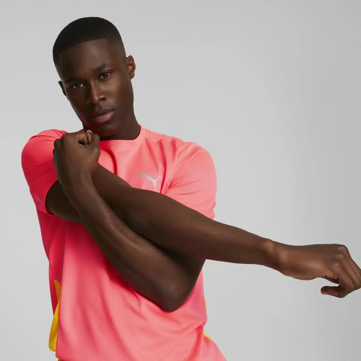 Puma Run Fav Ss Tee Pembe Erkek Koşu Ve Performans T-Shirt
