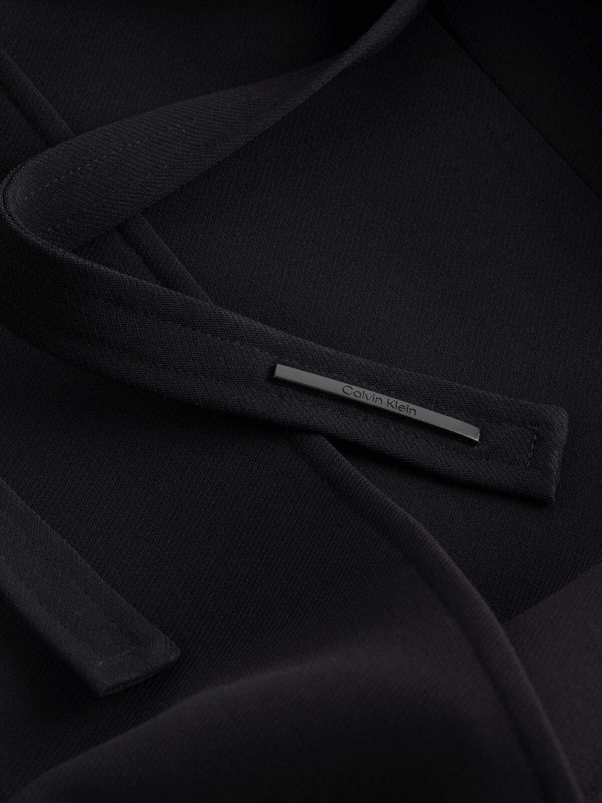 Calvin Klein STRUCTURE TWILL BLAZ Kadın Siyah Blazer