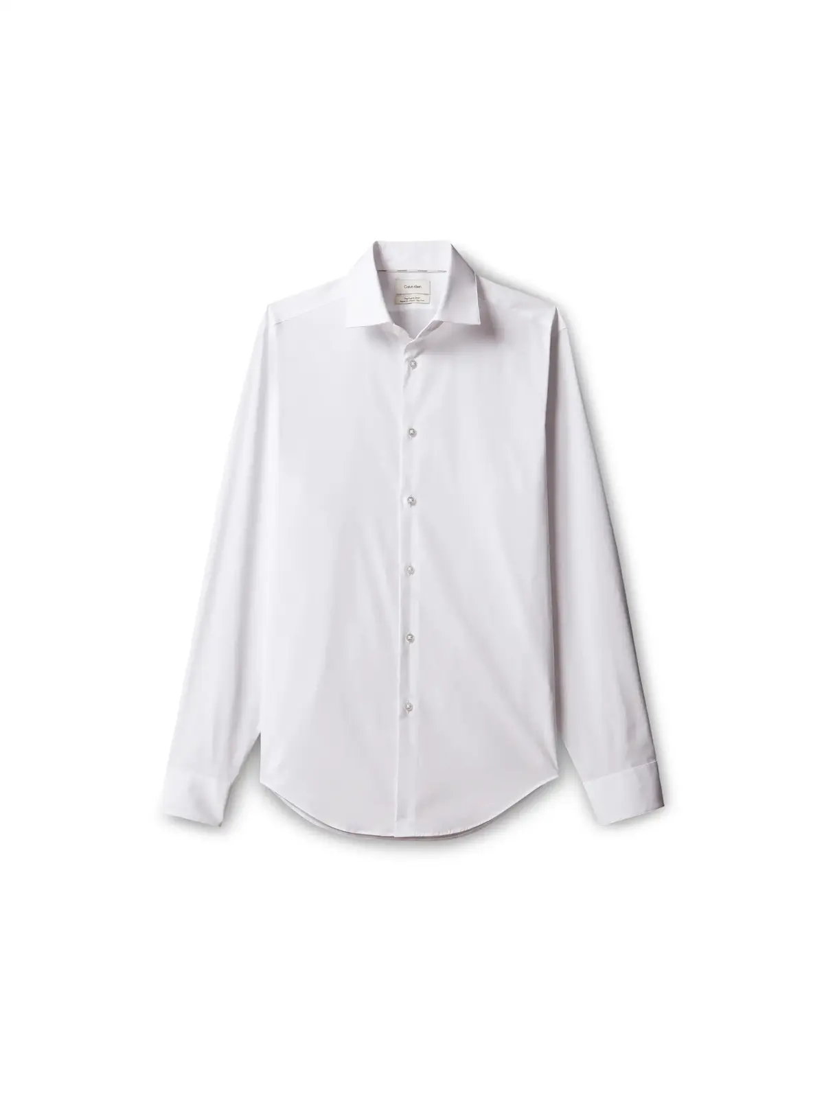 Calvin Klein REG ESNTL POPLIN STR Regular Fit Beyaz Erkek Gömlek