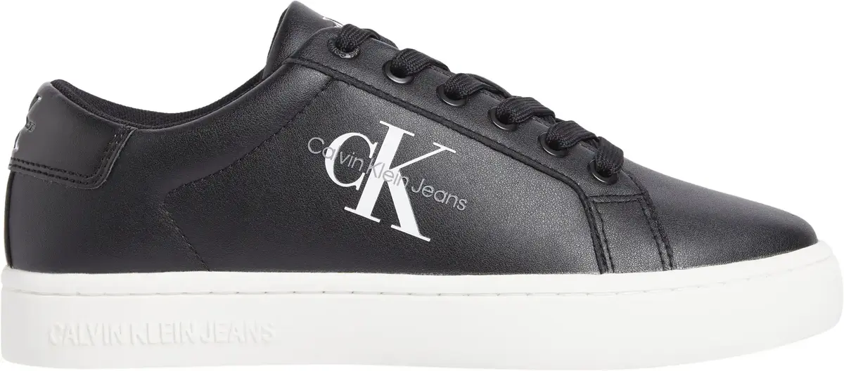 Calvin Klein Siyah / Beyaz Kadın Spor Ayakkabı & Sneaker