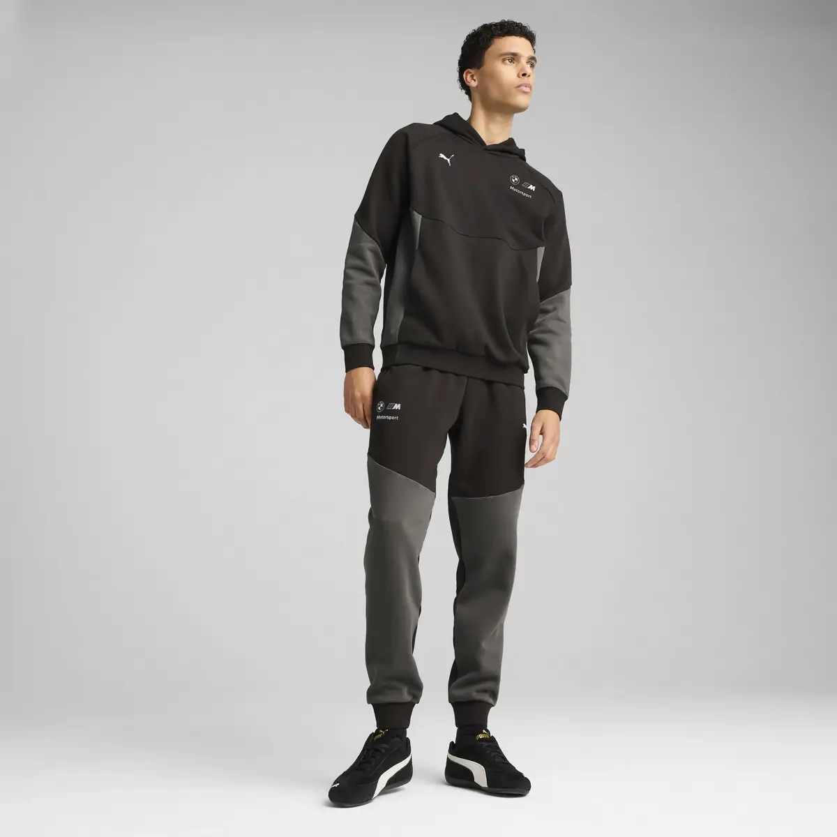 PUMA BMW MMS PUMATECH HOODIE Siyah Erkek Hoodie