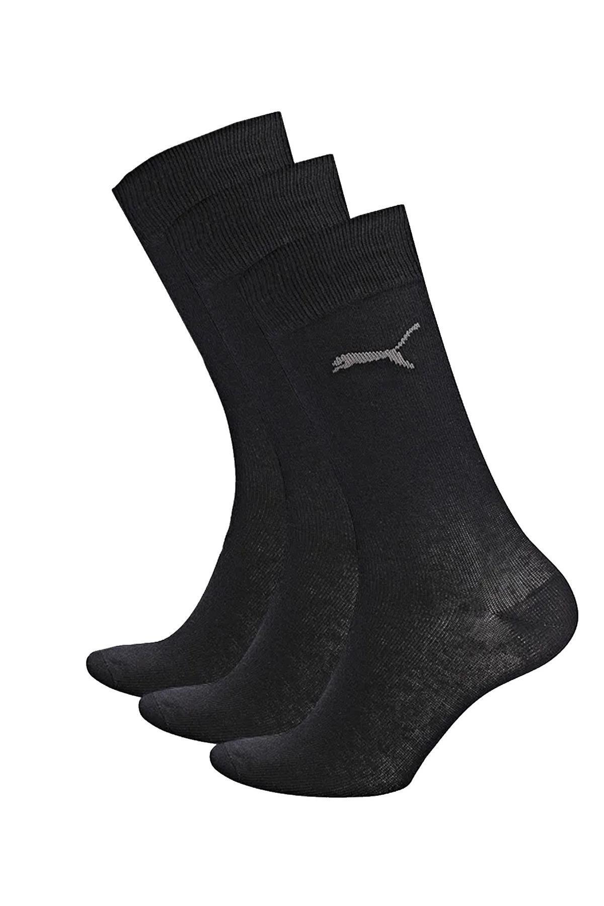 Puma PUMA CLASSIC 3P Siyah Erkek Çorap