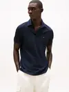 Tommy Hilfiger HIDDEN PLACKET REG P, DW5 Siyah Erkek T-Shirt & Polo