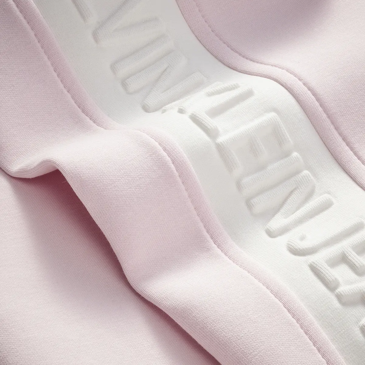 Calvin Klein DEBOSSED LOGO SWEATP Kadın Pembe Eşofman Altı
