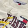 Tommy Hilfiger TJM REG VARSITY NOVE, AE3 Krem Erkek T-Shirt & Polo