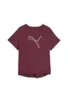Puma EVOSTRIPE Tee Kırmızı Kadın T-Shirt