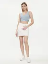 Calvin Klein HR A-LINE MINI SKIRT, 1AA Beyaz Kadın Etek