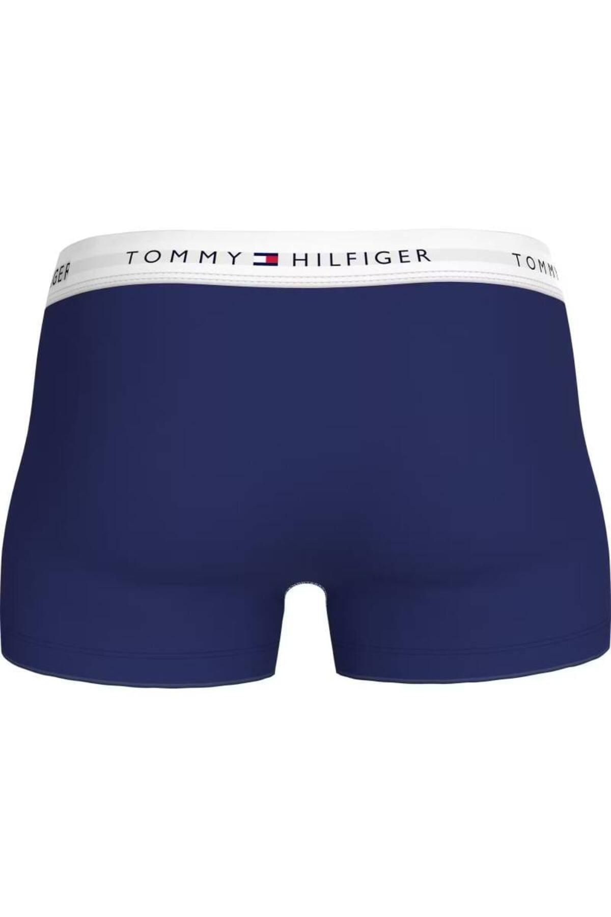Tommy Hilfiger 3P TRUNK, 0UE Mavi Erkek 3'lü Boxer