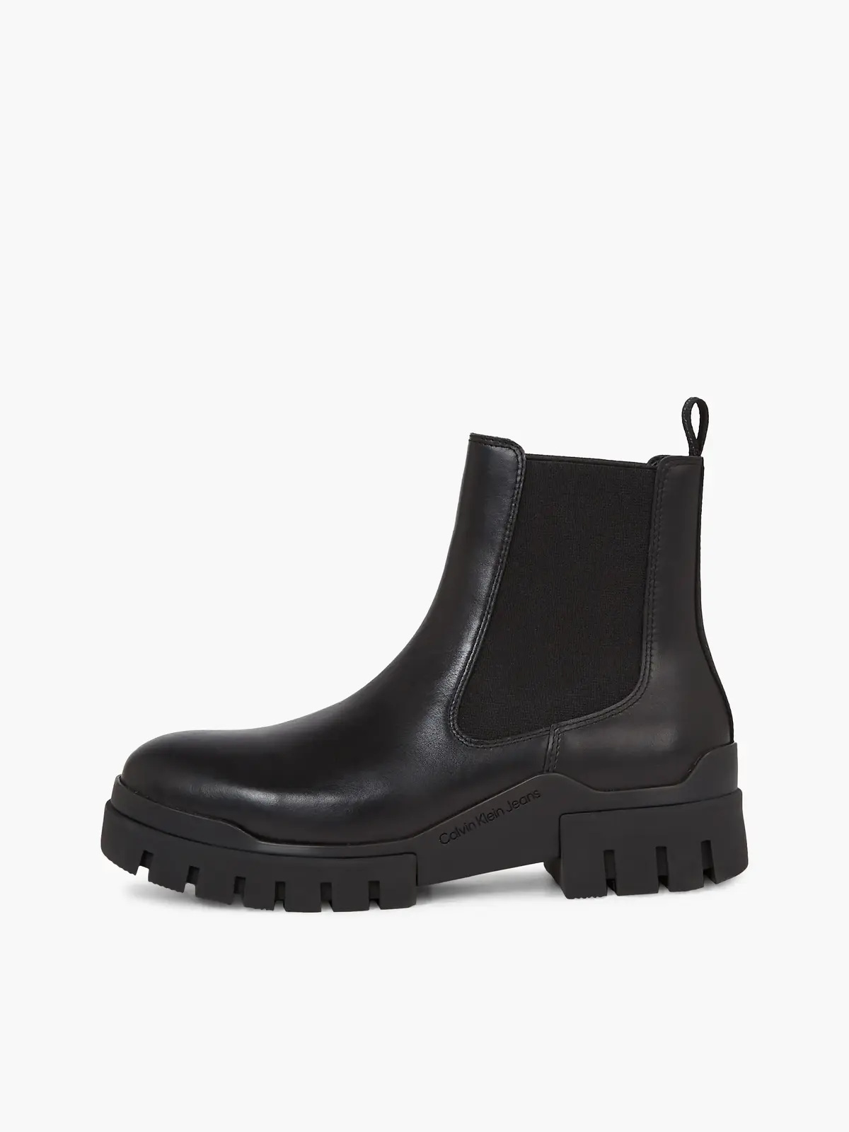 Calvin Klein TRANSP COMBAT CHELSE Erkek Siyah Bot