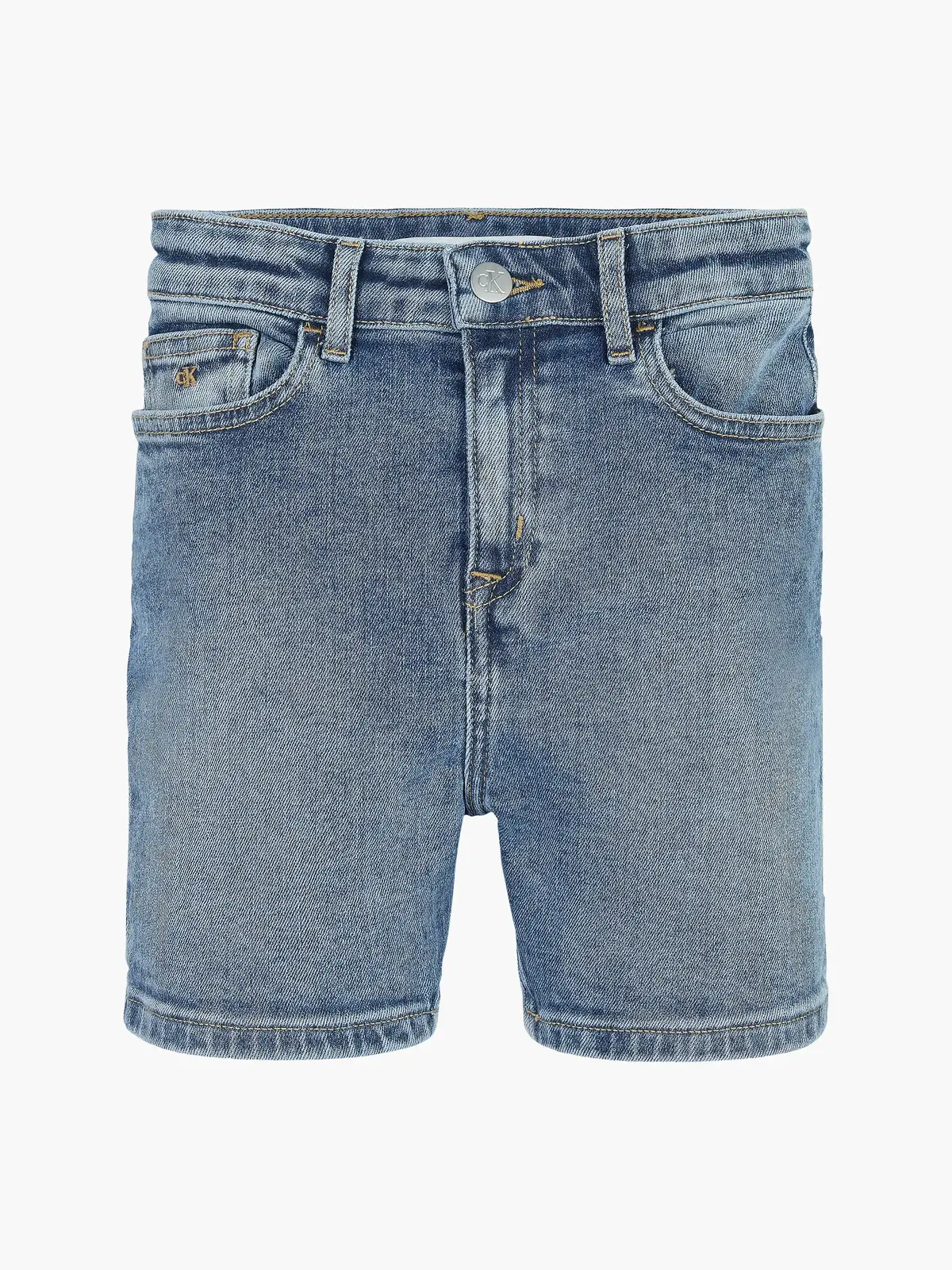 Calvin Klein BERMUDA SHORT MID BL Kadın Mavi Şort