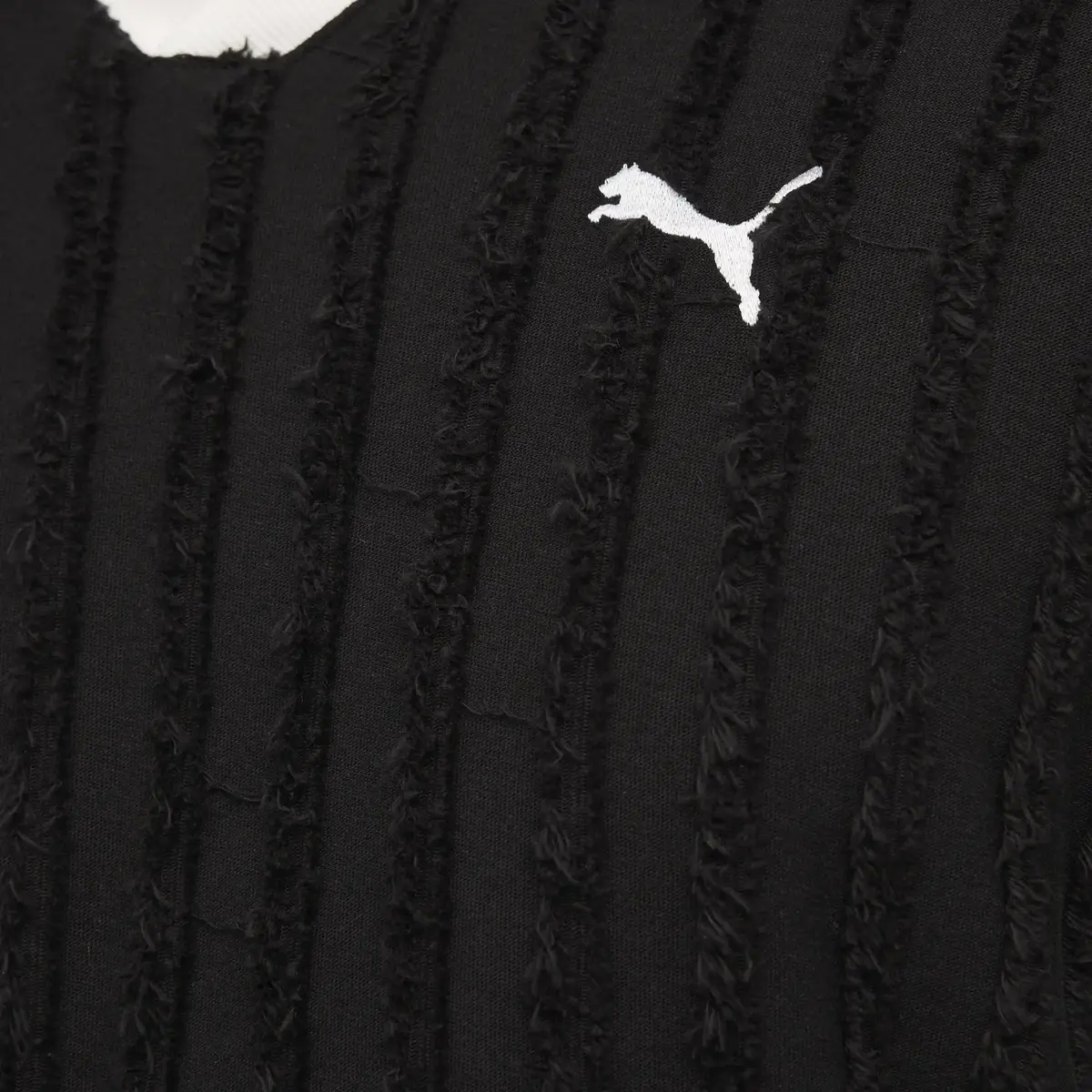 Puma T7 Relaxed Long Sleeve Polo Siyah Erkek T-Shirt & Polo