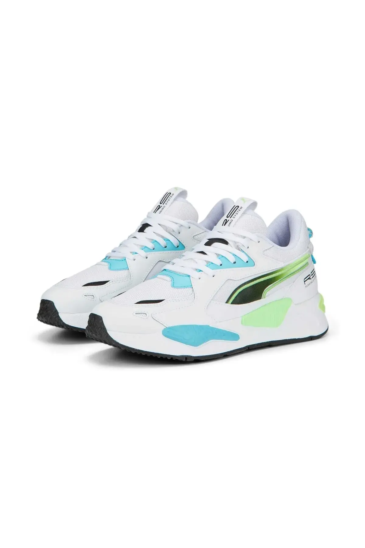 Puma Rs-Z Tech Beyaz - Mavi Kadın Günlük Spor Ayakkabı