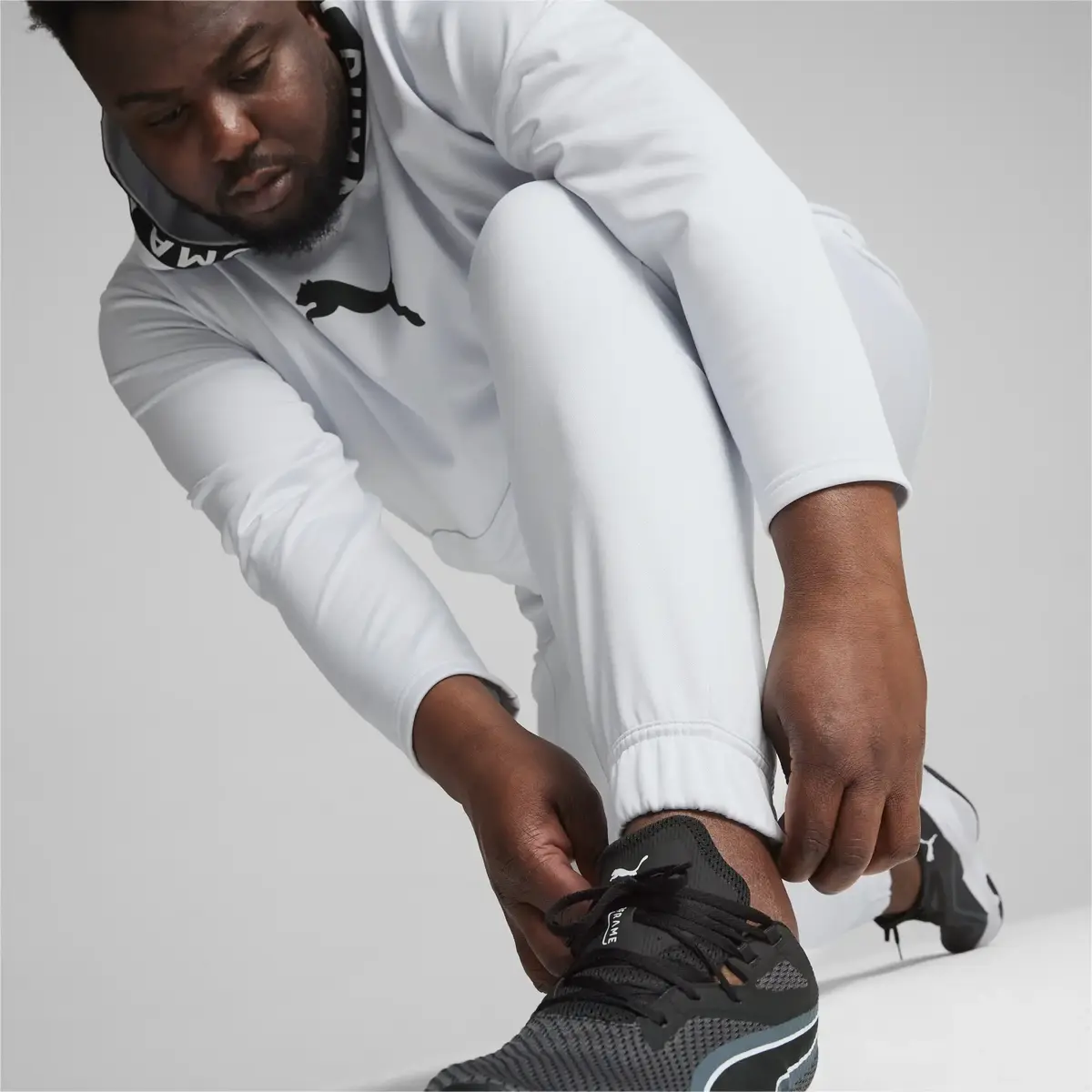 Puma TRAIN PWR FLEECE JOGGER Açık Gri Erkek Eşofman Altı