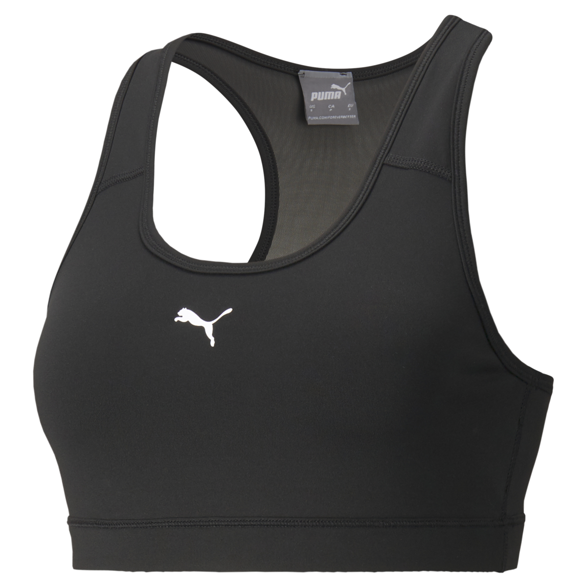 Puma Mid Impact 4Keeps Bra Siyah Kadın Spor Sütyeni