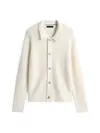 Tommy Hilfiger DC BUTTON UP CARDIGA, Z00 Krem Erkek Hırka