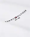 Tommy Hilfiger TOMMY LOGO TIPPED TE, YBR Beyaz Erkek T-Shirt & Polo